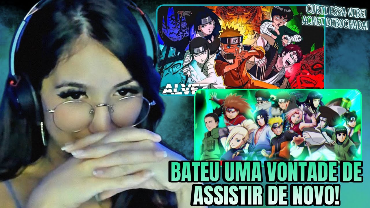 REACT 2 EM 1| ALVEZ- Genins Trap (Naruto Classico) & MVTRAP- Rap dos 12 de Konoha - A FUTURA GERA&Ccedil;&Atilde;O