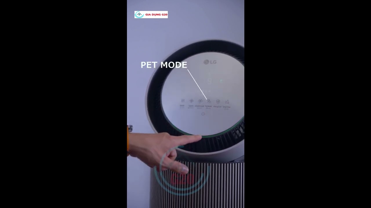 Hướng dẫn sử dụng và vệ sinh Máy lọc không khí LG Puricare 360 Alpha PET AS10GDBY0