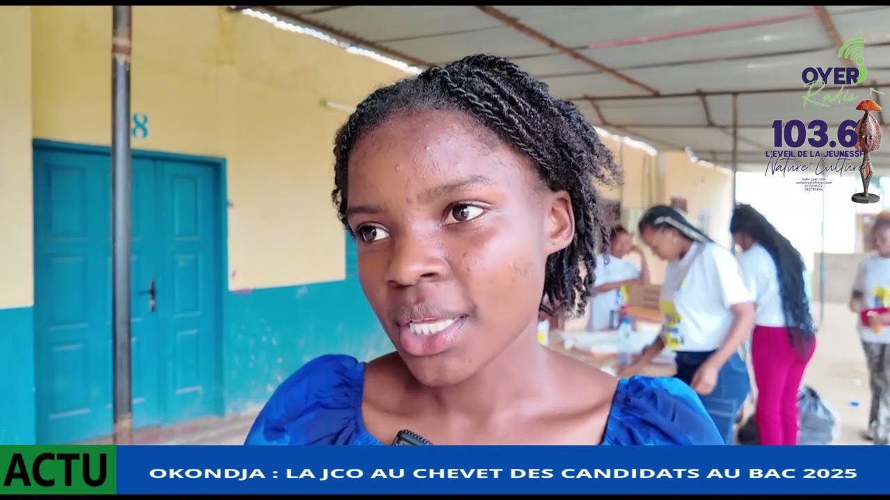 [#Société] [#Reportage] 🔴 Okondja : La JCO au chevet des candidats au BAC 2025 🔴#Okondja