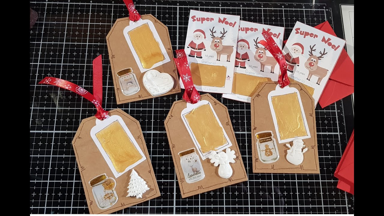 FAIRE DES CARTES A GRATTER