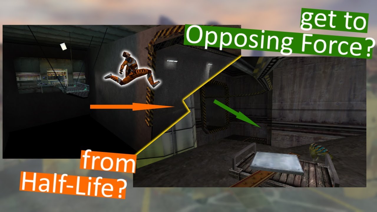 Half-Life Shortcut Thru Op4 Crossover Mod [Available to Play]