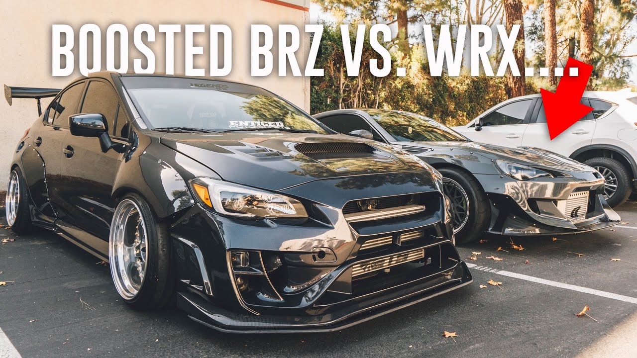 I BROKE MY WRX RACING TJ HUNT'S BOOSTED BRZ