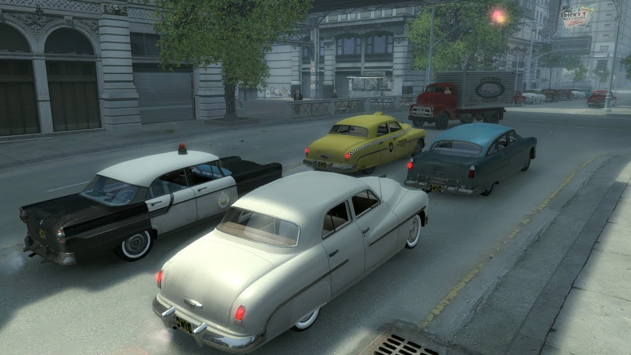 Mafia II - Driving Around The Map - Video #3 (21:9 Ultrawide)