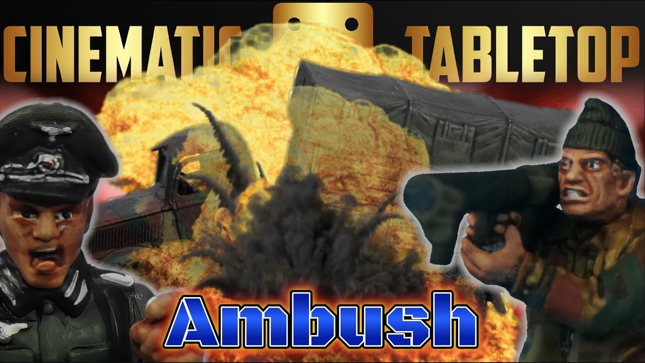 X Detachment, эпизод 4 — Засада [Отчёт о бое Bolt Action] | Кинематографический настольный