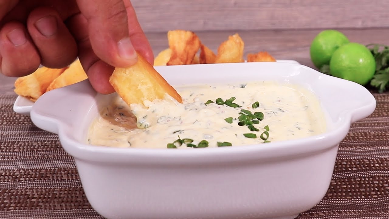 Salsa T&aacute;rtara Peruana SUPER FACIL Y DELICIOSA | A COCINAR.