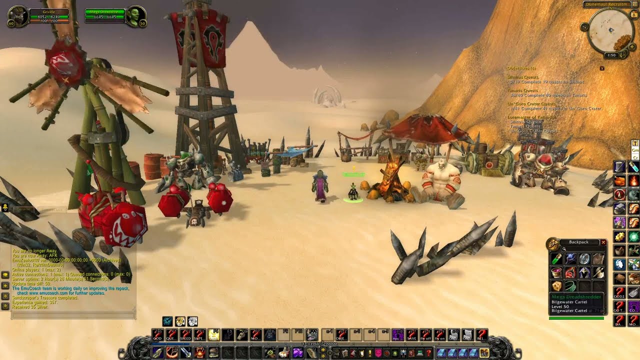 WOW Cata Quest 'Andoren Will Know - 25018' Horde on a PS