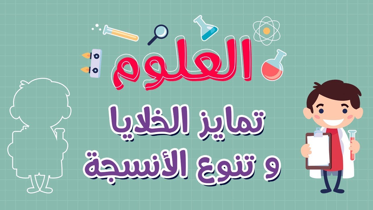 العلوم | تمايز الخلايا و تنوع الأنسجة
