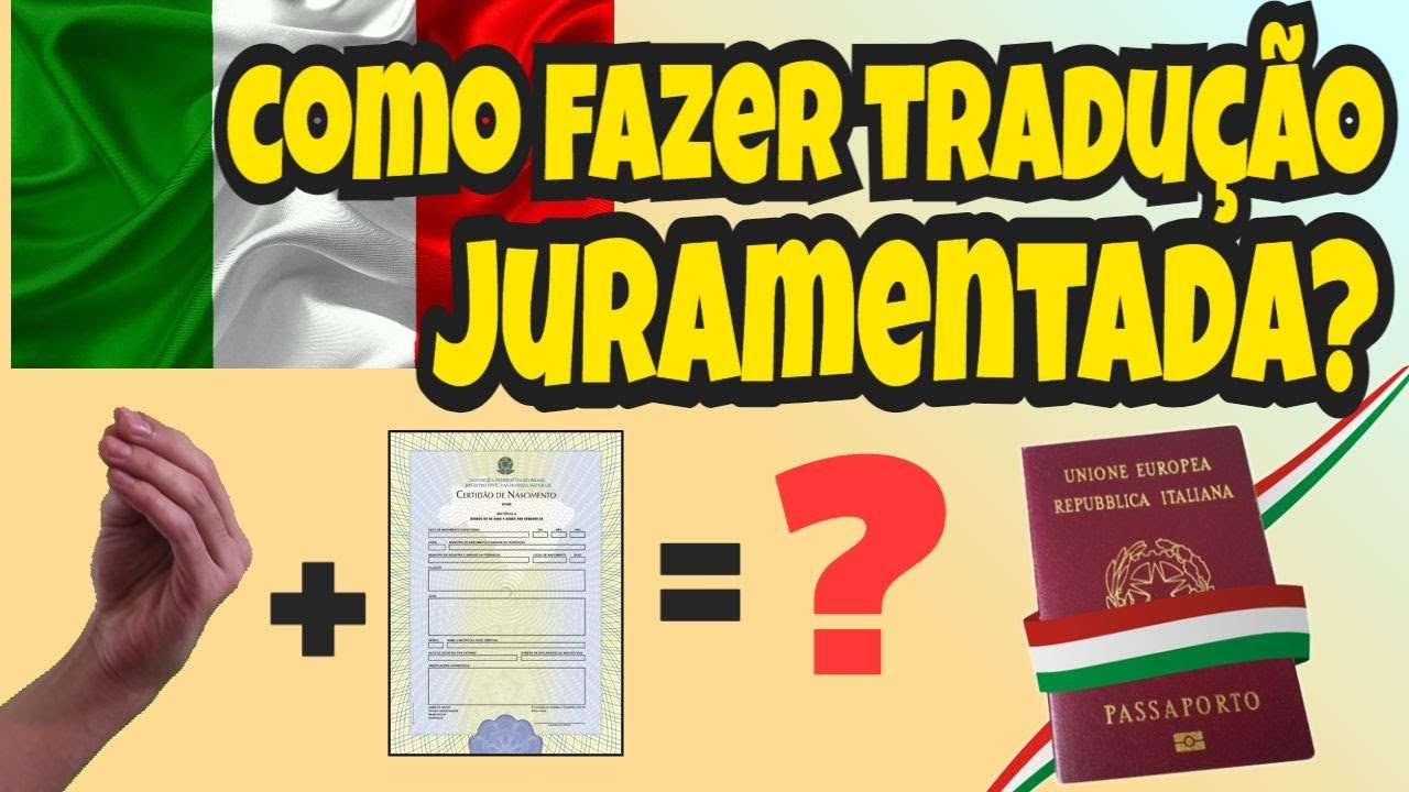 TRADUÇÃO JURAMENTADA ITALIANO E LISTA DE TRADUTOR JURAMENTADO ITALIANO