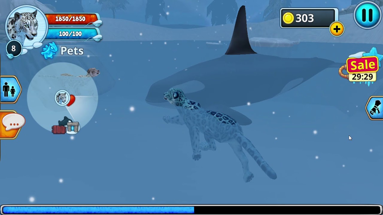 Snow Leopard Family Sim Online #2 A New Beginning