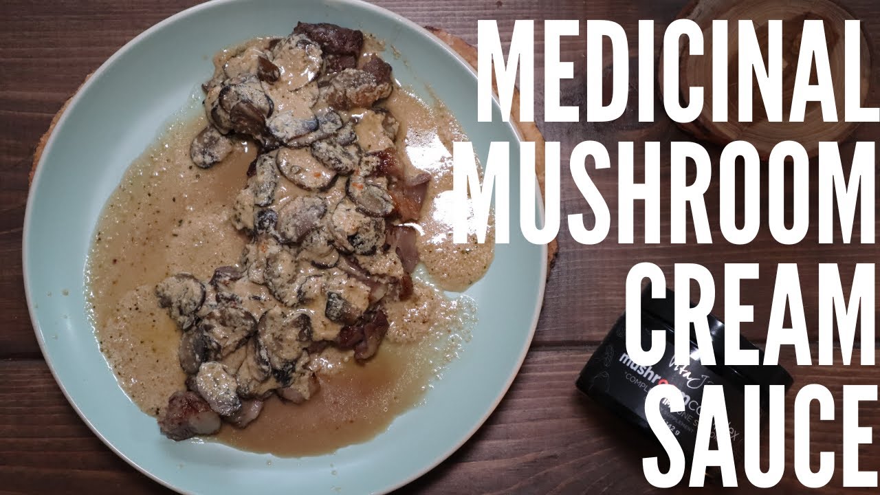 RECIPE: Medicinal Mushroom Cream Sauce