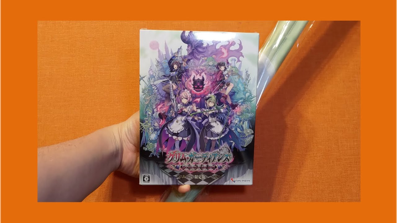 Unboxing Gal Guardians: Servants of the Dark Limited Edition + Wallscroll + Soundtrack