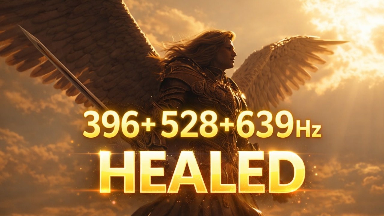 This Healing Found You for a Reason — 396 + 528 + 639Hz Heart & Trauma Release Frequency ✨