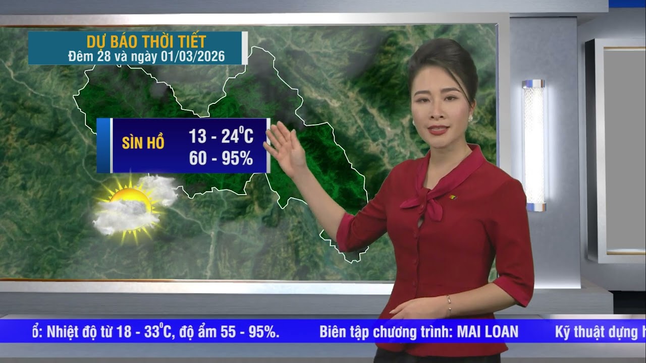 Dự báo thời tiết Lai Châu, ngày 01/03/2026