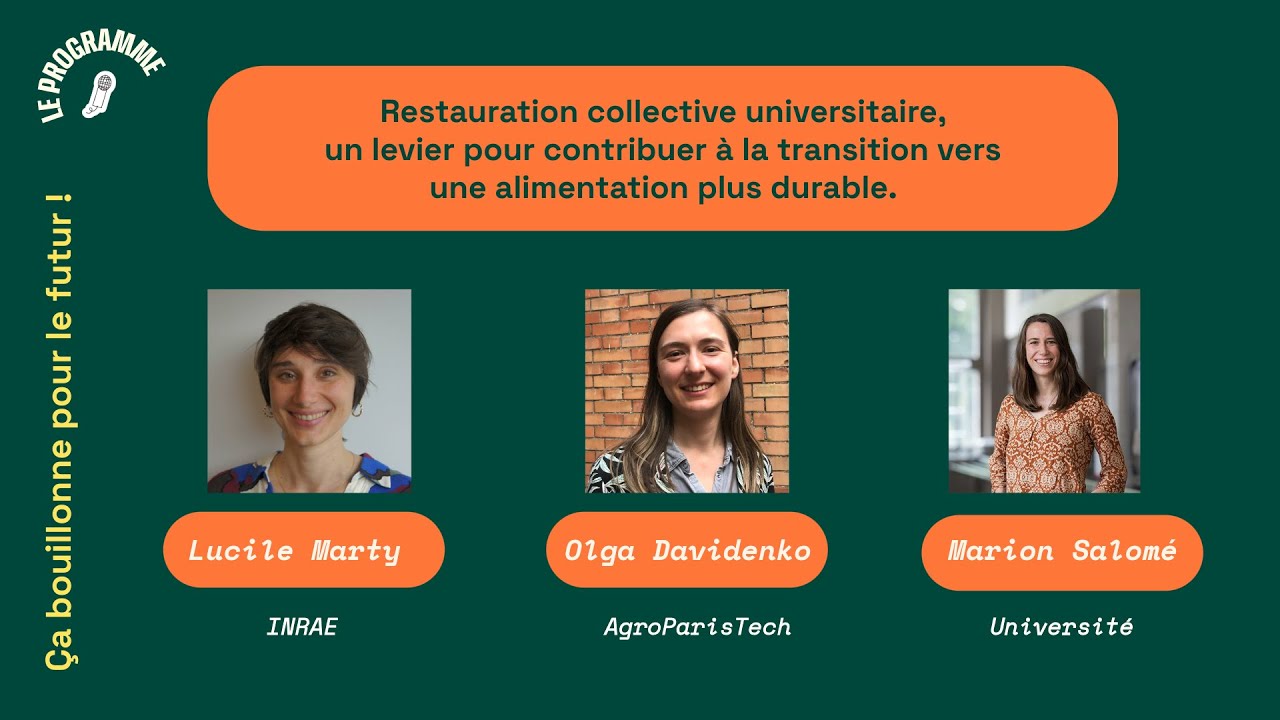 Restauration collective, un levier pour contribuer &agrave; la transition alimentaire