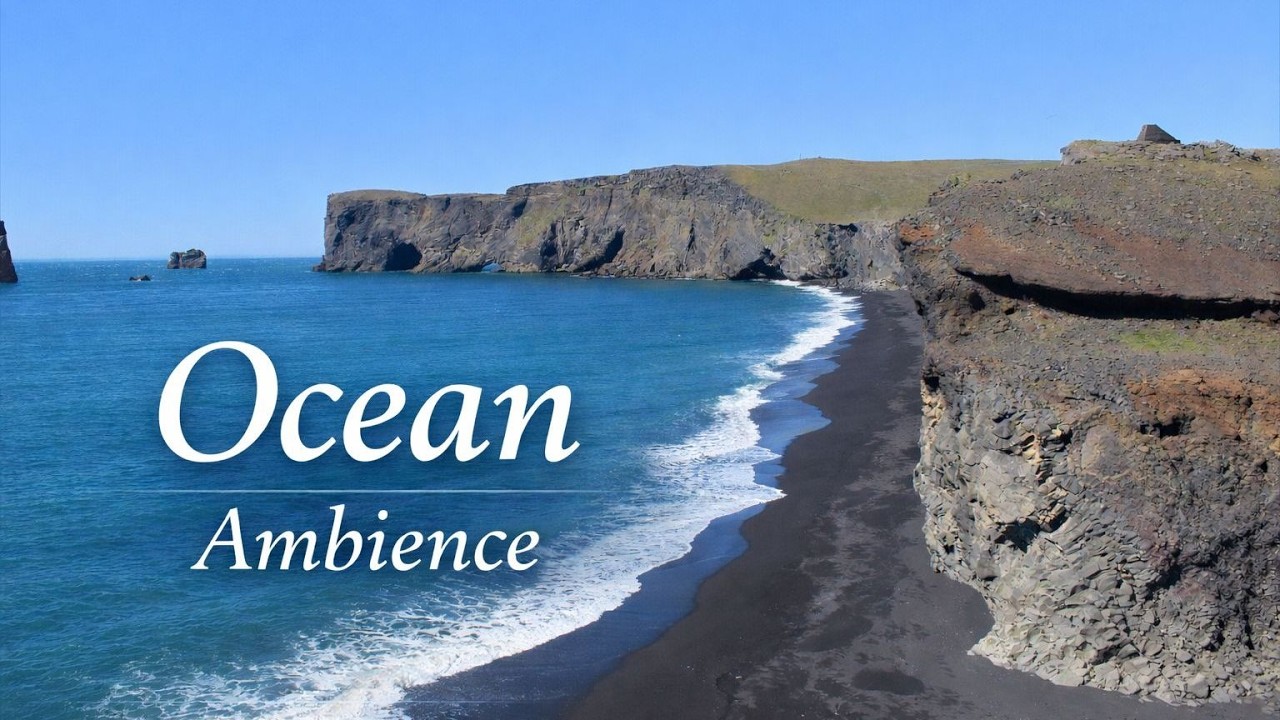 8 Hours Ocean Ambience 🌊 Gentle Waves for Sleep, Relaxation & Focus