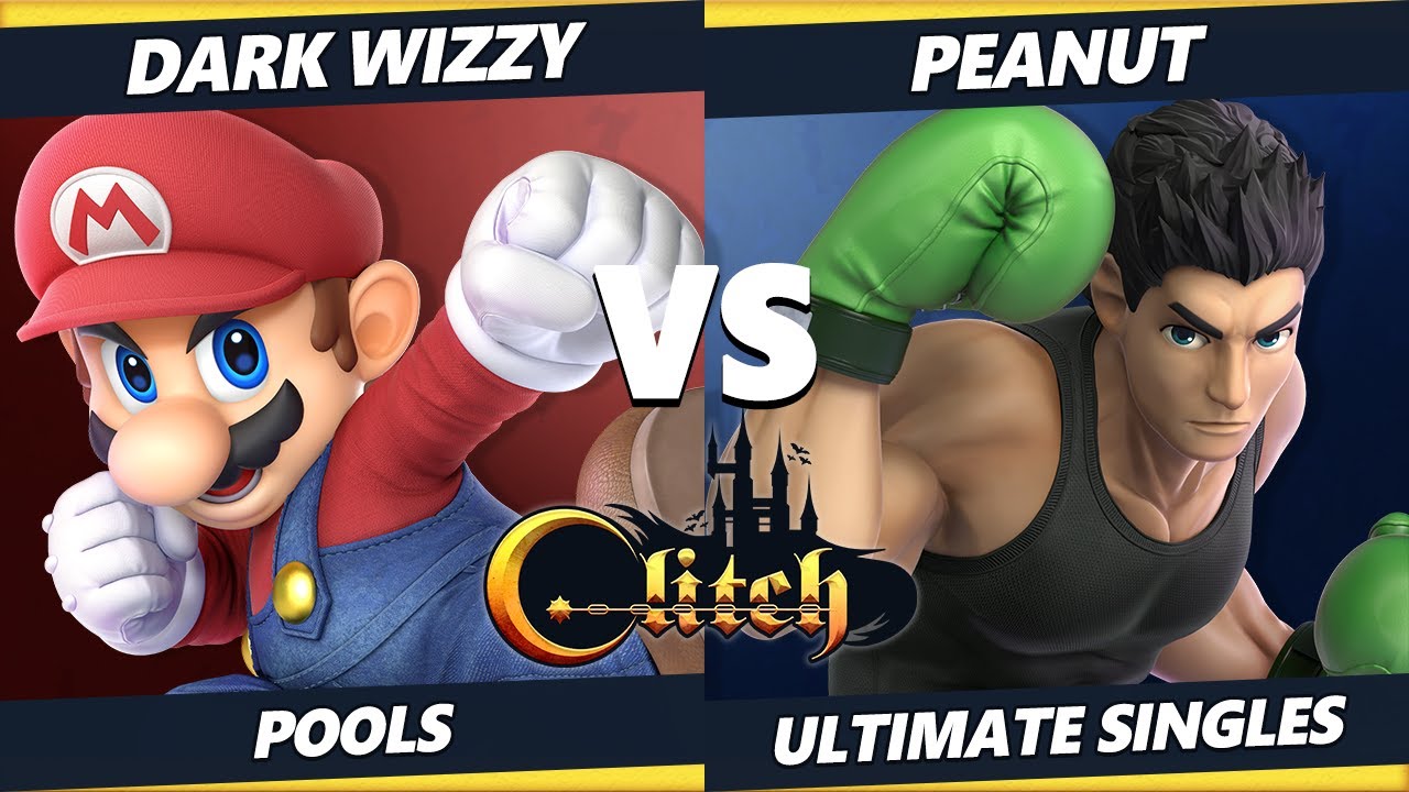 Glitch Konami Code  - Dark Wizzy (Mario) Vs. Peanut (Little Mac) Smash Ultimate Tournament