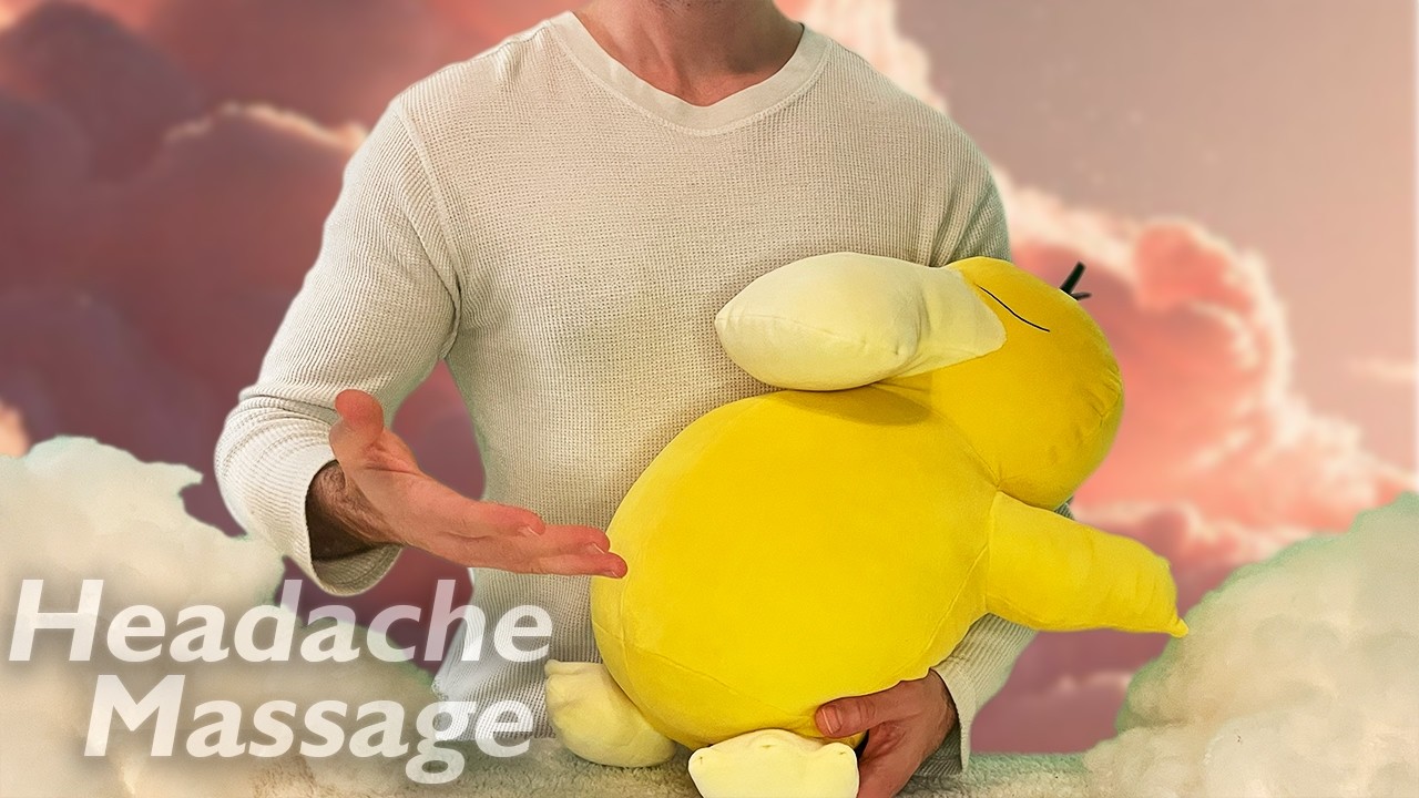 Relaxing Headache Massage for Psyduck | Pokémon ASMR Roleplay