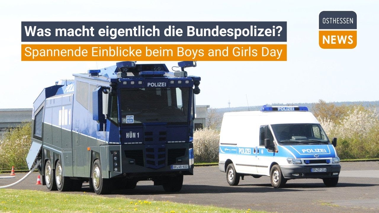 HÜNFELD: Boys and Girls Day bei der Bundespolizei