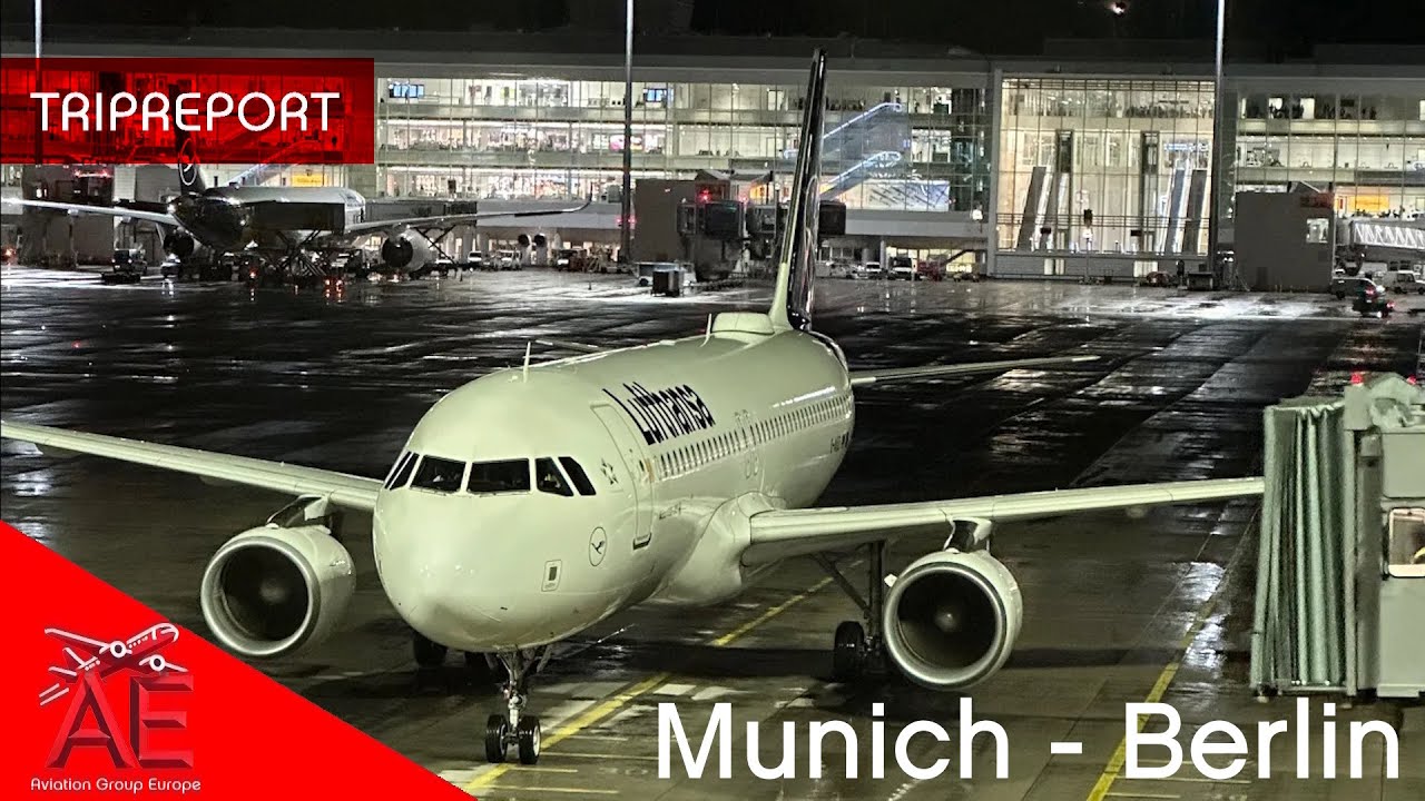 TRIPREPORT 4K | Lufthansa Airbus A320 D-AIUD | Munich - Berlin | 25.10.2025