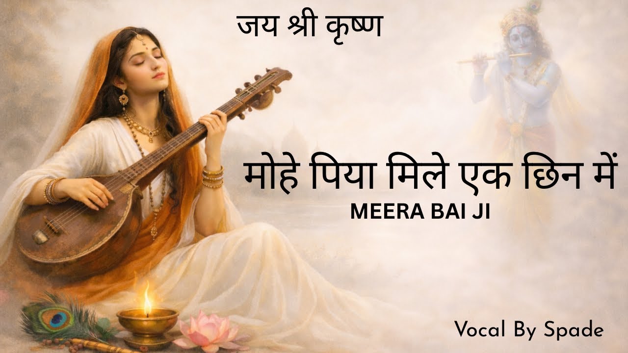 Meera Bai Bhajan || Mohe Piya Mile Ek Shin Me || Krishna Bhajan || Spade