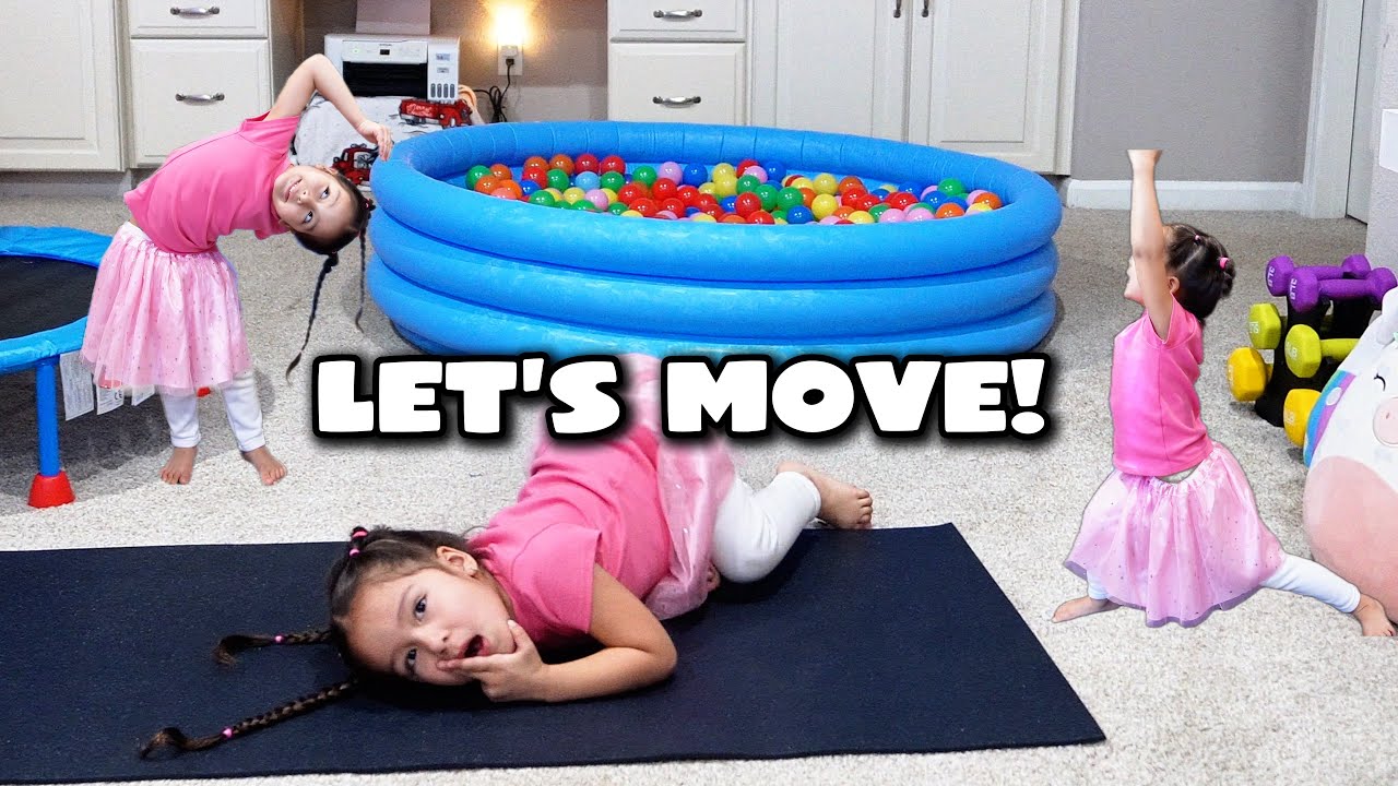 Let’s Move! ⚡ A Fun Toddler Workout with Capri