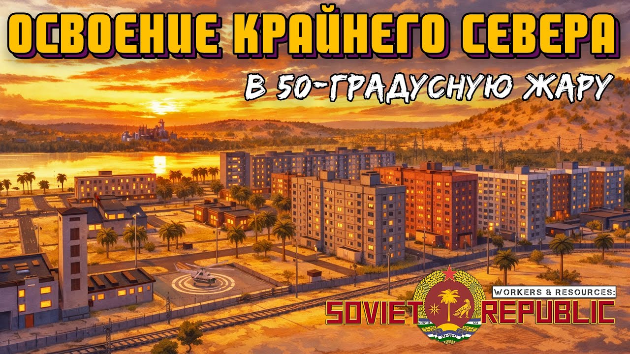 Освоение Крайнего Севера в 50-градусную жару | Workers & Resources: Soviet Republic