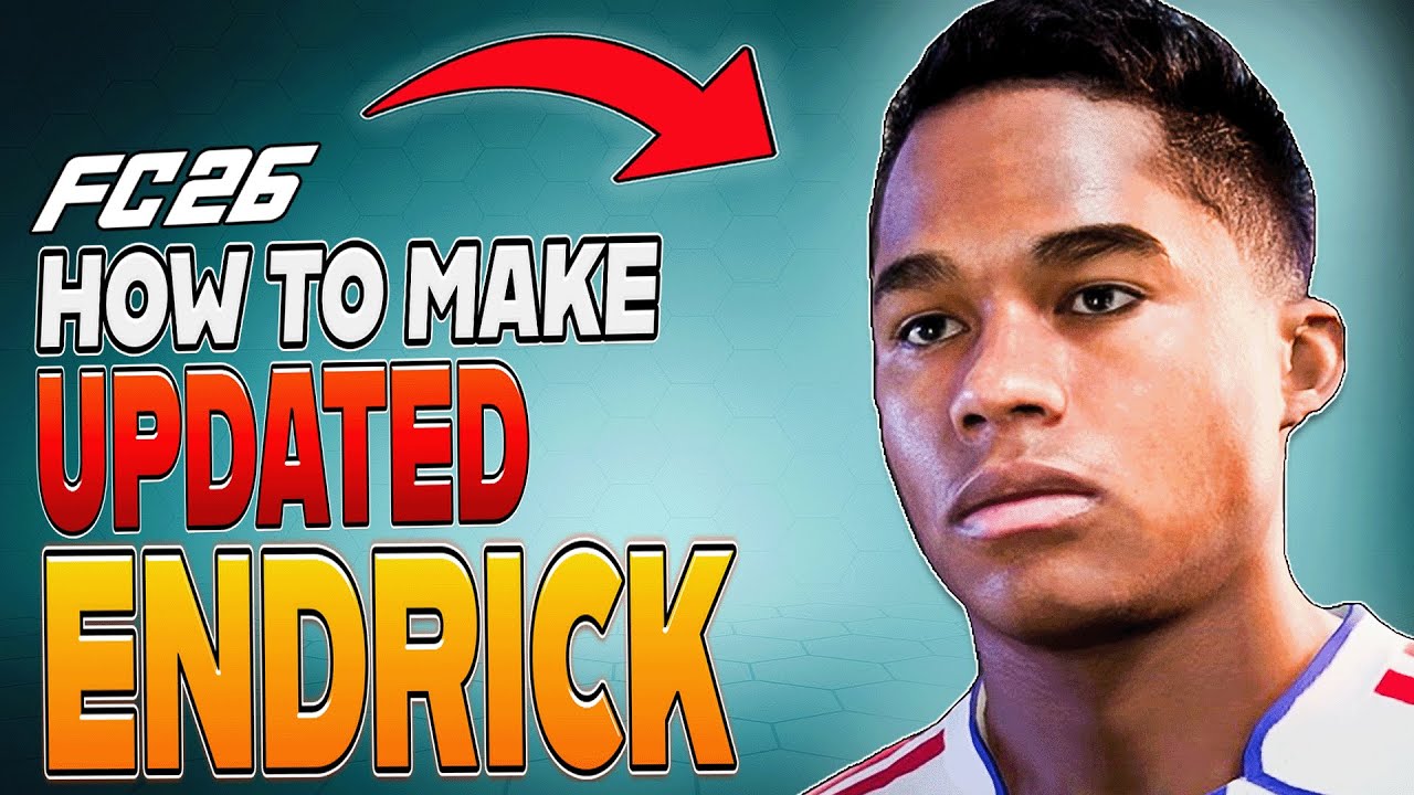 How to Make UPDATED ENDRICK in EA FC 26