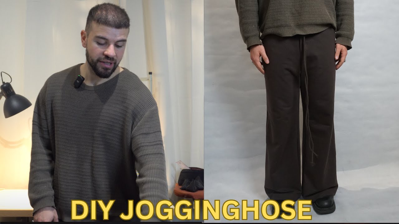 DIY UNISEX STRAIGHT FIT JOGGER  / WY 18