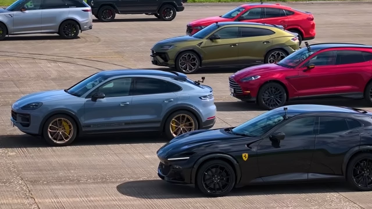 Top 10 Fastest SUVs in the World for 2025 (0-60)