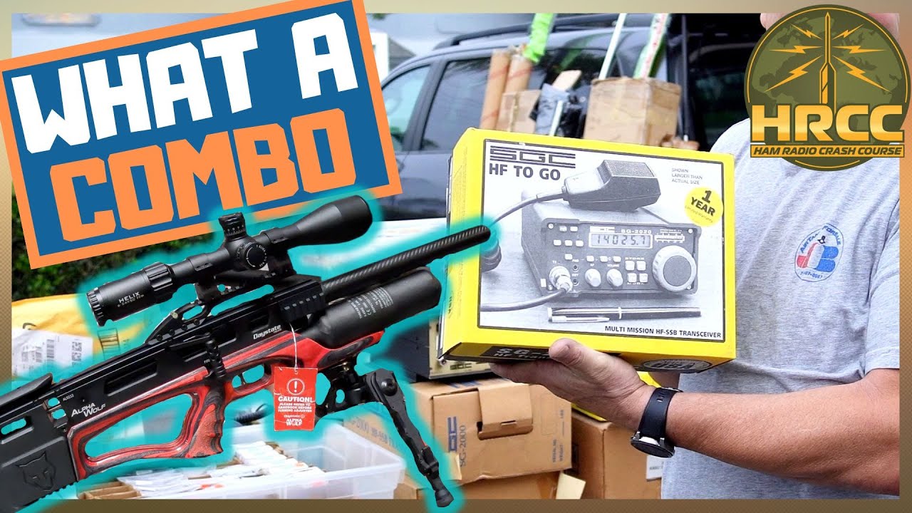 Ham Radio Swap Meet With Air Rifles?