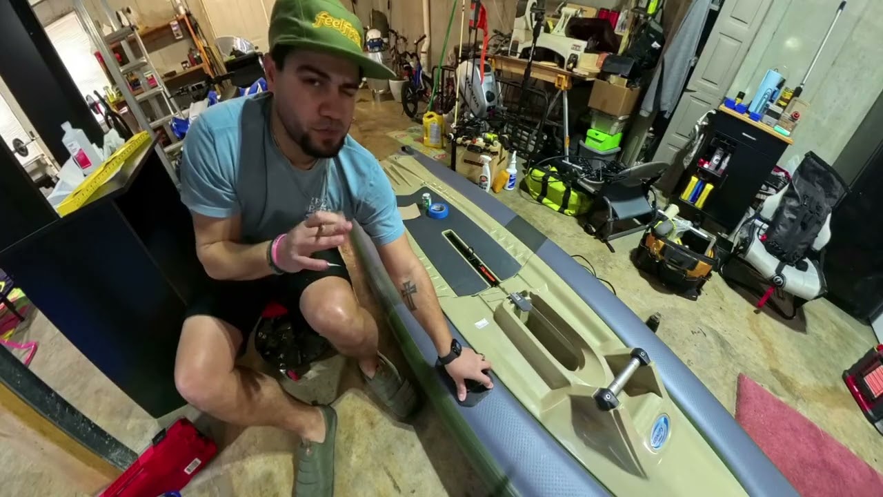 Modifying the FeelFree Kayaks Airship - YakAttack Switchpads