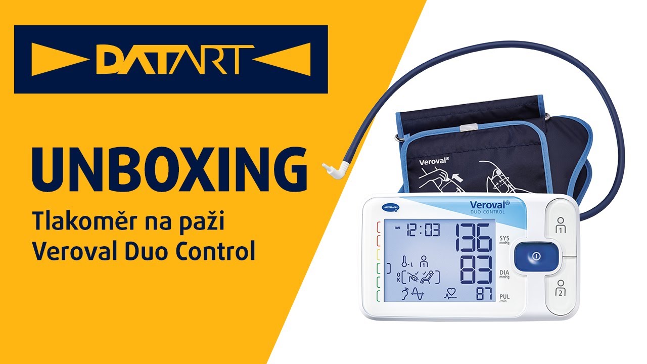 Tlakoměr na paži Veroval Duo Control | unboxing