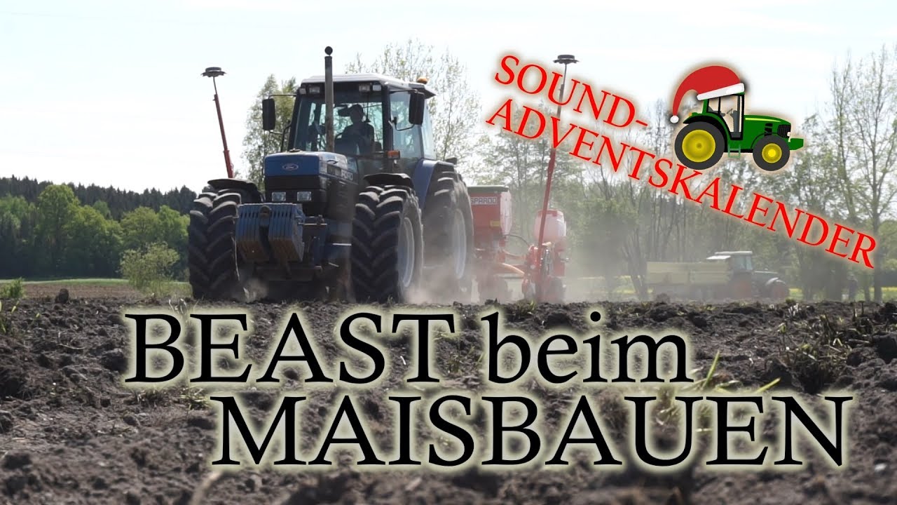 BEAST beim MAISBAUEN | FORD 8340 | SOUND-ADVENTSKALENDER