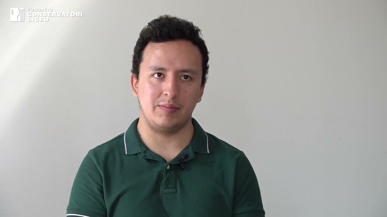 Estudiantes de Máster en el Centro Superior Fundación Conservatori Liceu