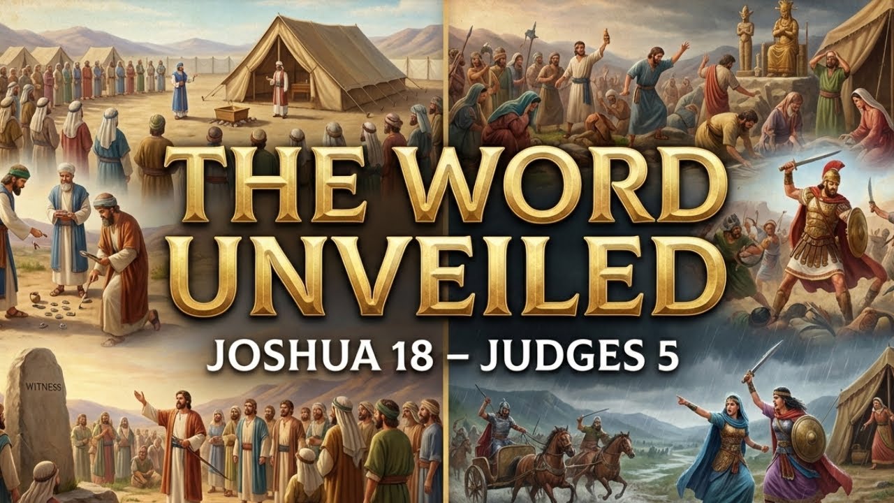 THE WORD UNVEILED-- JOSHUA 18 TO JUDGES 5
