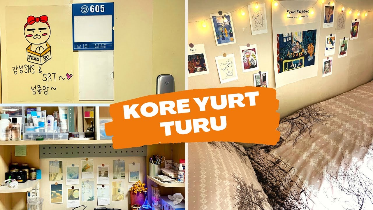 KORE YURT TURU | Güney Kore Hükümet Bursu Dil Okulu Yurdum , Yurt Odam, Fiyatlar ve Bilgilendirme