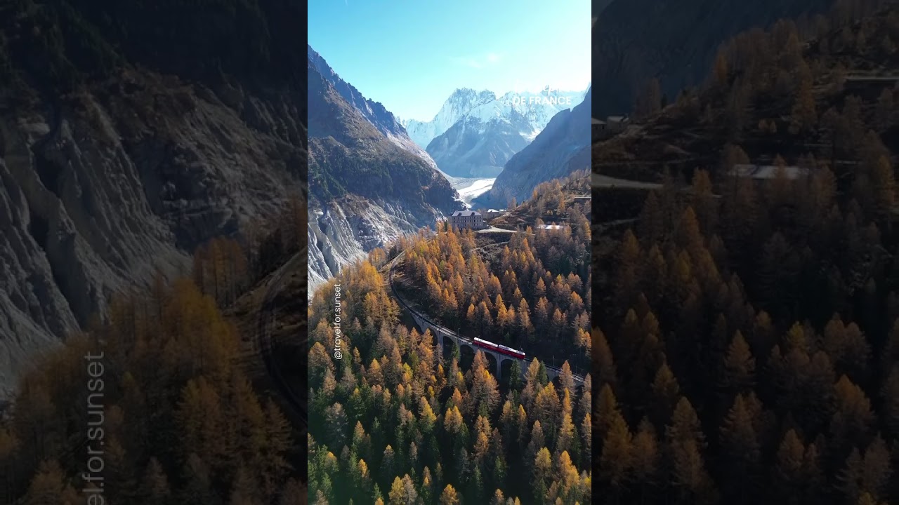 Le mythique Train de Montenvers &agrave; Chamonix