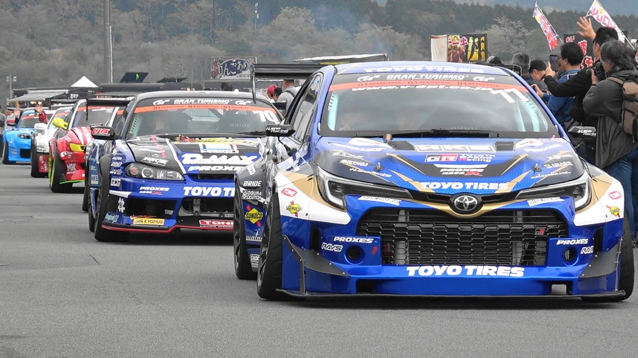 MOTOR FAN FESTA 2025 DRIFT ドリフト走行 D1GP EXHIBITION
