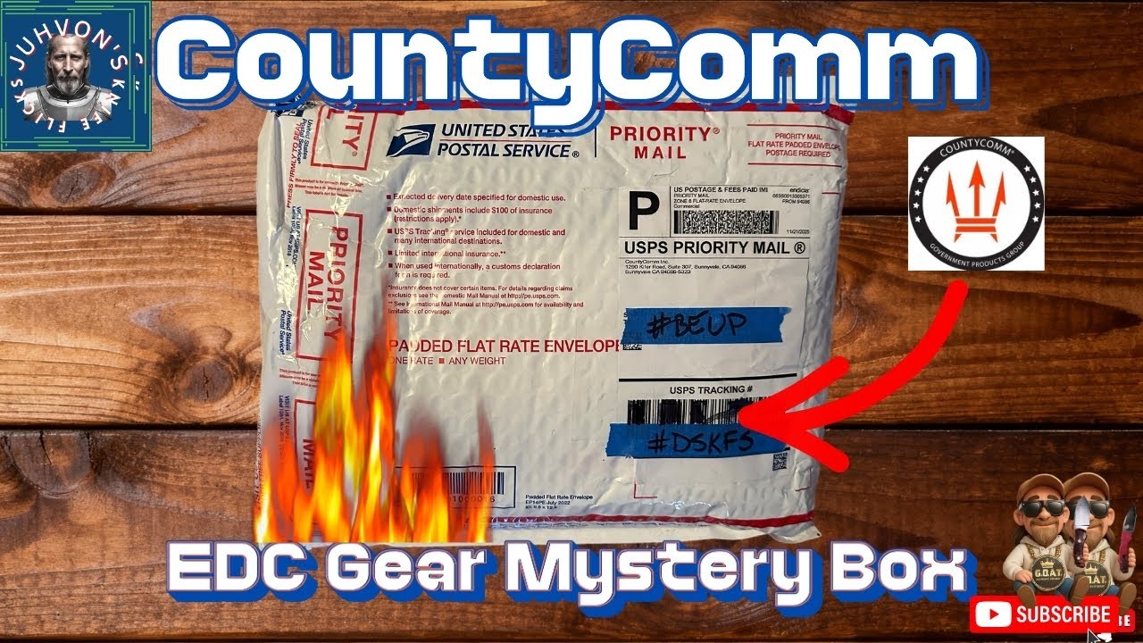 🔥 I Had NO Idea What Was in This Box… INSANE CountyComm EDC Unboxing!