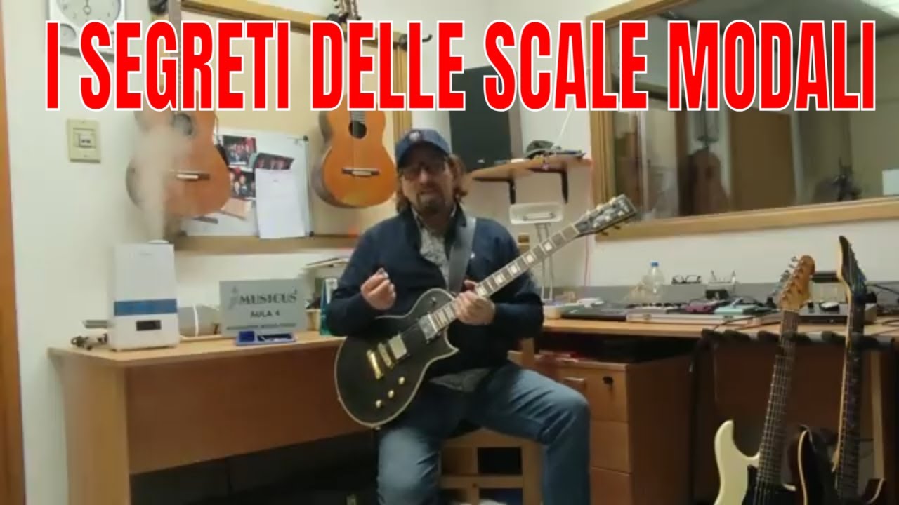 Scale Modali come suonare tutorial