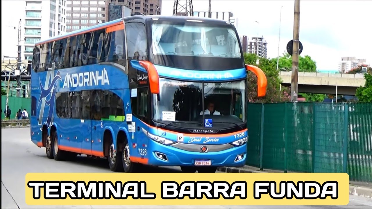 MOVIMENTO DE ÔNIBUS NO TERMINAL RODOVIÁRIO DA BARRA FUNDA-SP