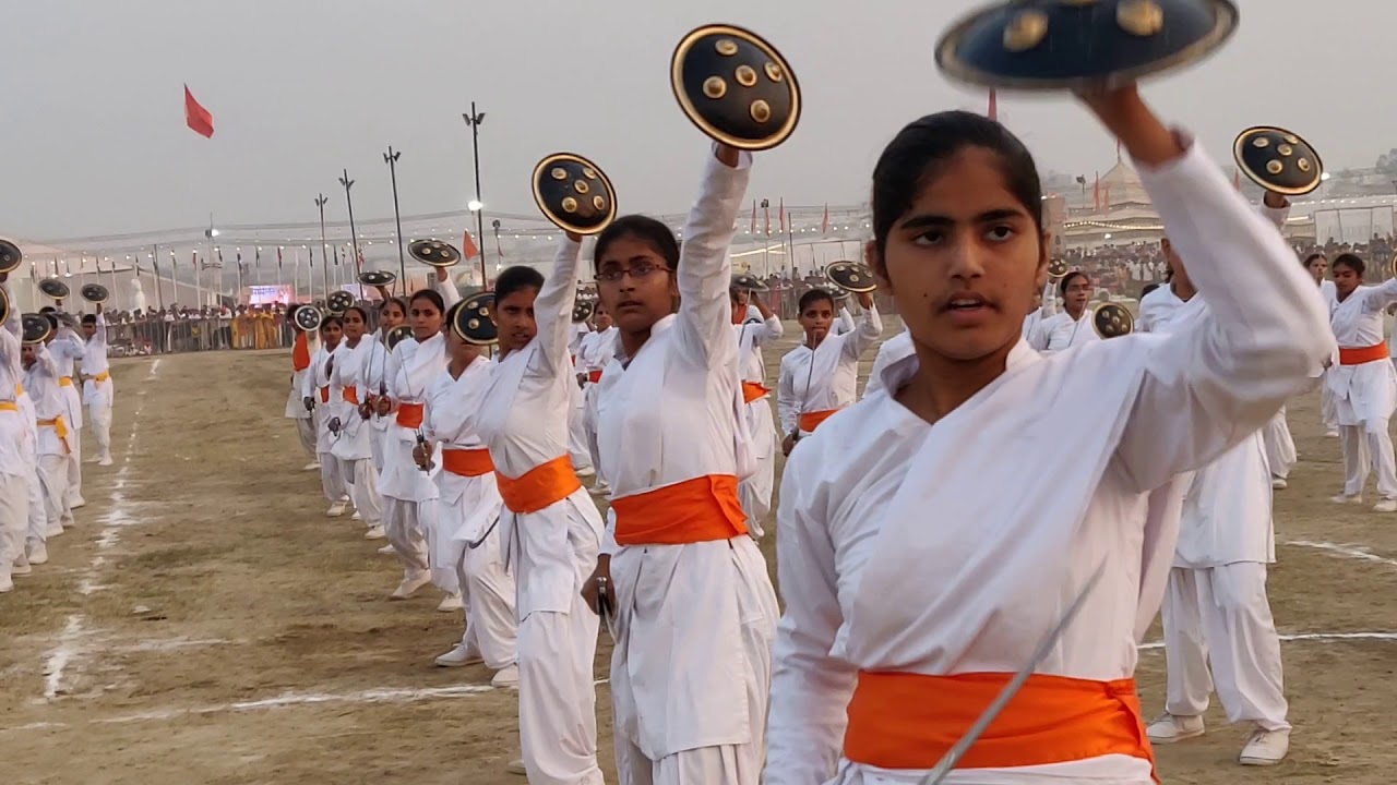 अन्तर्राष्ट्रीय आर्य महासम्मेन, दिल्ली 2018 में आर्यवीर सम्मेलन (सामूहिक असि संचालन-तलवार)