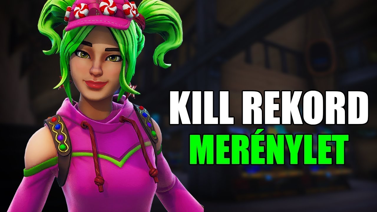 KILL REKORD KÍSÉRLET! | IPON TV NYEREMÉNYJÁTÉK/VIDEÓ! (Fortnite Battle Royale)