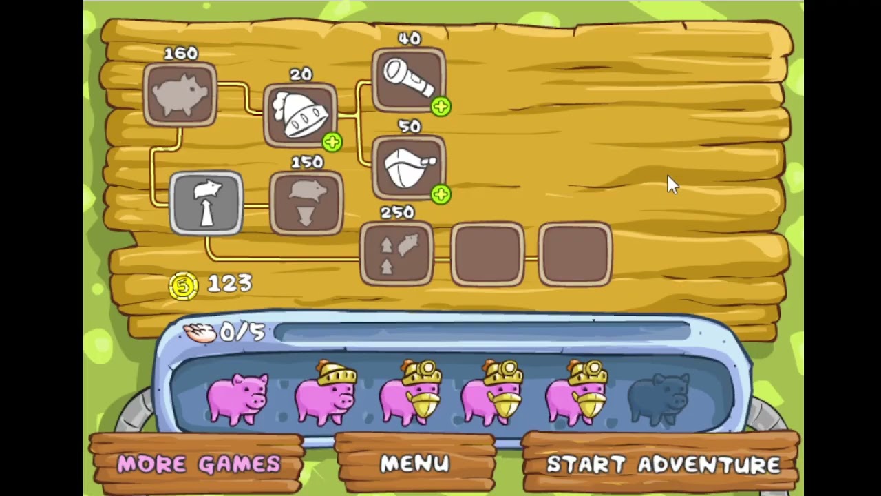 300 Miles to Pigsland (Longplay, Adventure Mode, 10991)