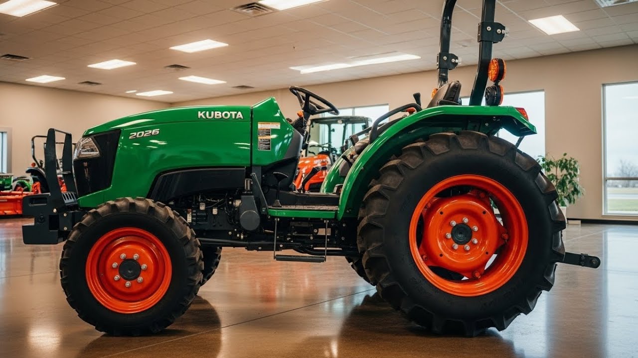 KUBOTA 2026 SURPREENDE! Novo Trator é Econômico, Rápido e Muito Forte 😱🔥