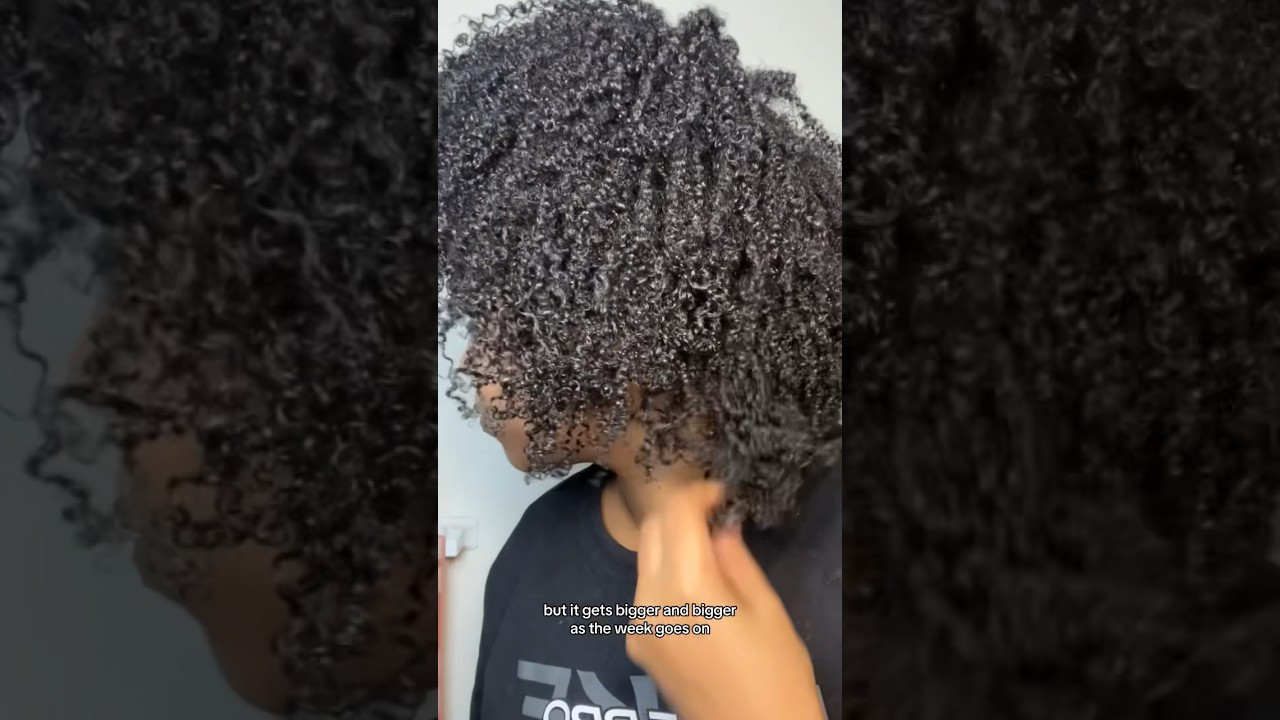 MY WASH AND GO ROUTINE FOR DEFINED CURLS 🥰✨ #naturalhair #hairroutine #shorts #washandgo #type4hair