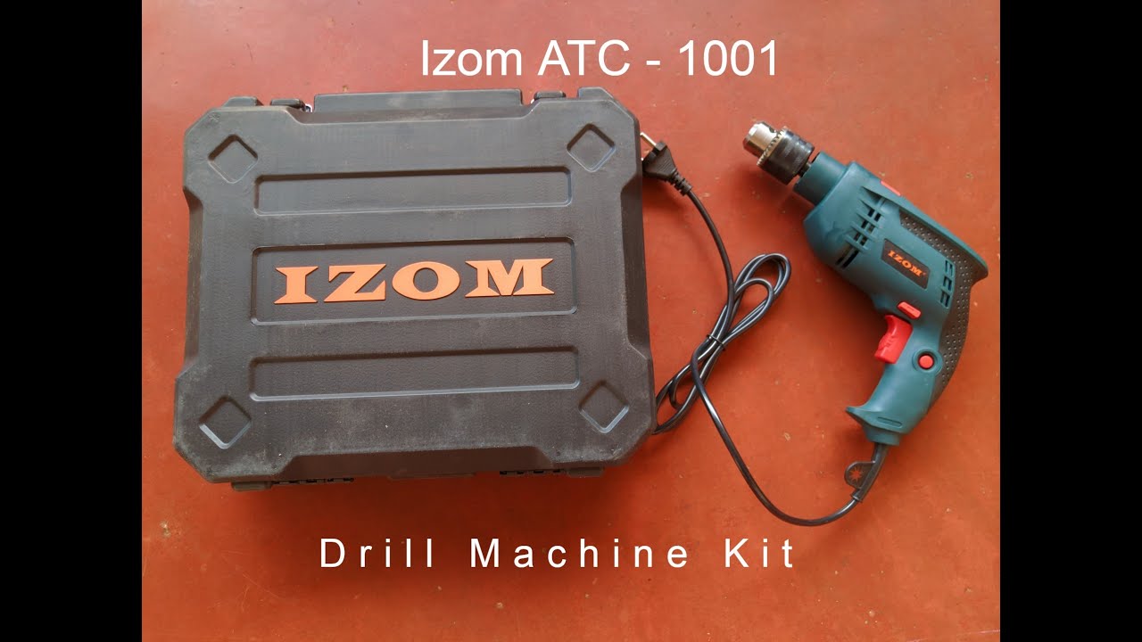Drill Machine Kit Unboxing | Izom ATC - 1001 Drill Machine Kit