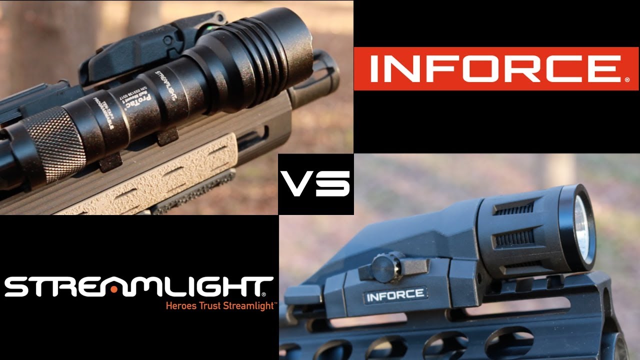 Streamlight Rail Mount 1 vs InForce WML Gen2