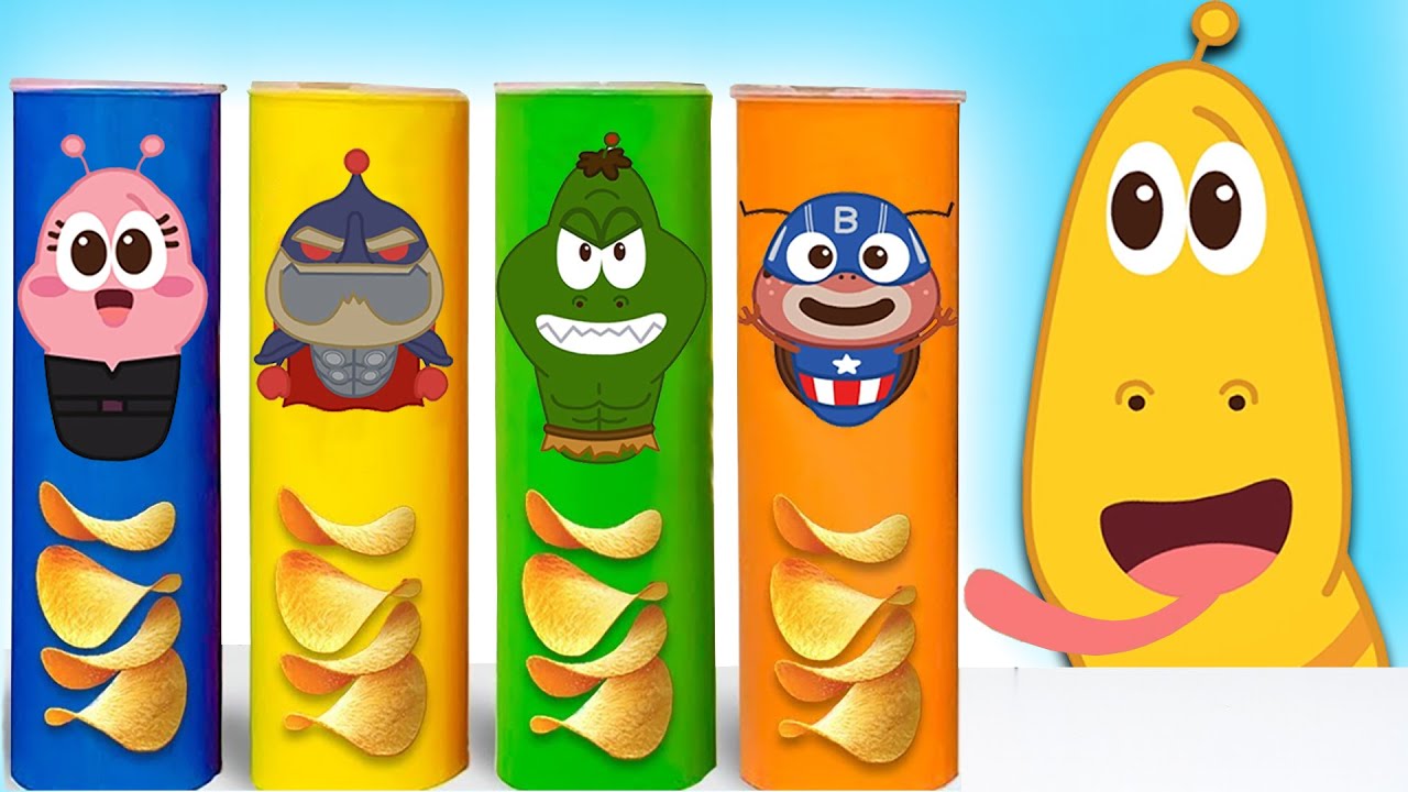 Larva turn into Superheroes | Larva Adventure in Avengers | Larva Nursery Rhyme for kids