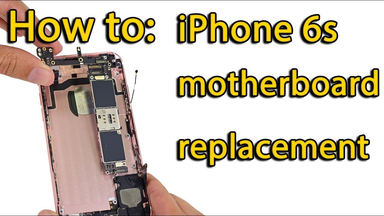 Замена материнской платы iPhone 6s